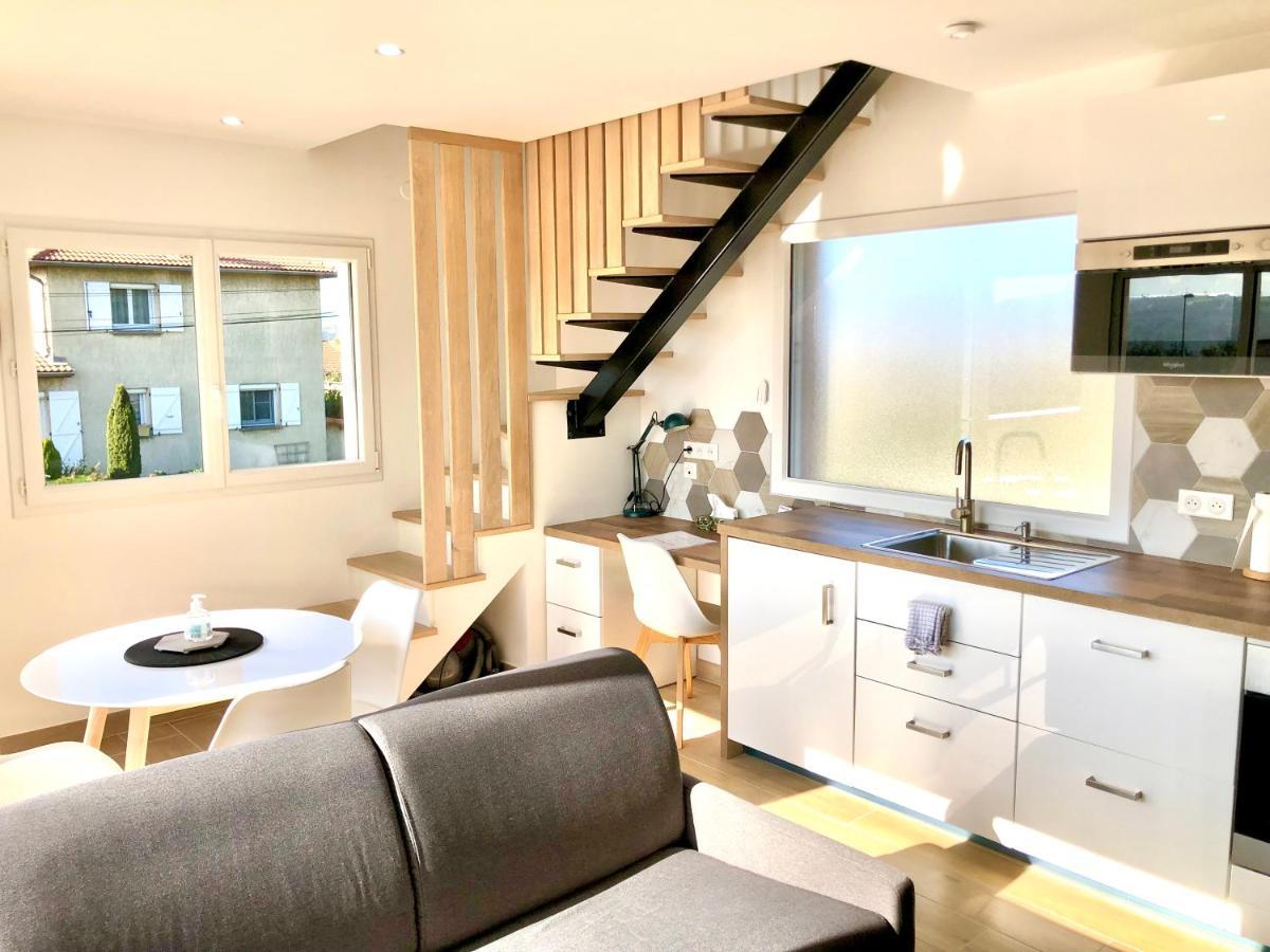 Ternay La Parenthese Balneo T2 Cosy De 40M² Avec Terrasseアパートメント エクステリア 写真